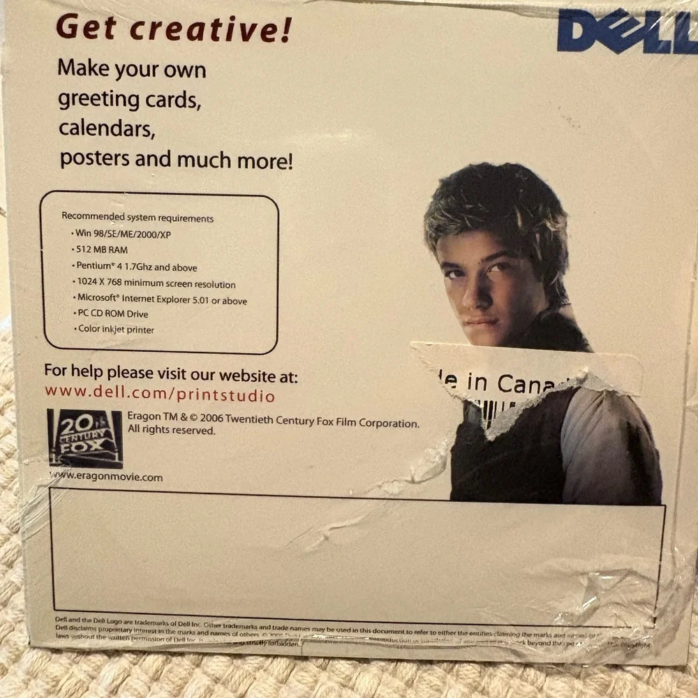 Eragon Dell print shop cd rom